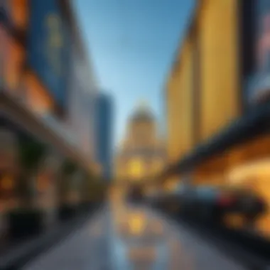 Luxury Shopping Experience in Dubai High-end shopping district in Dubai