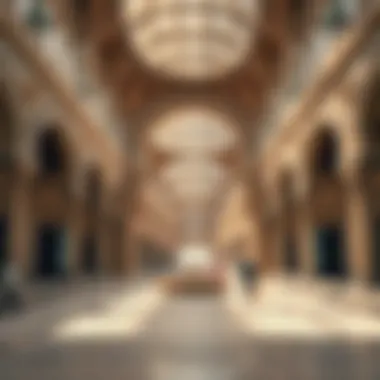 Cultural Insights at Sheikh Mohammed Centre Intricate architecture of the Sheikh Mohammed Centre for Cultural Understanding