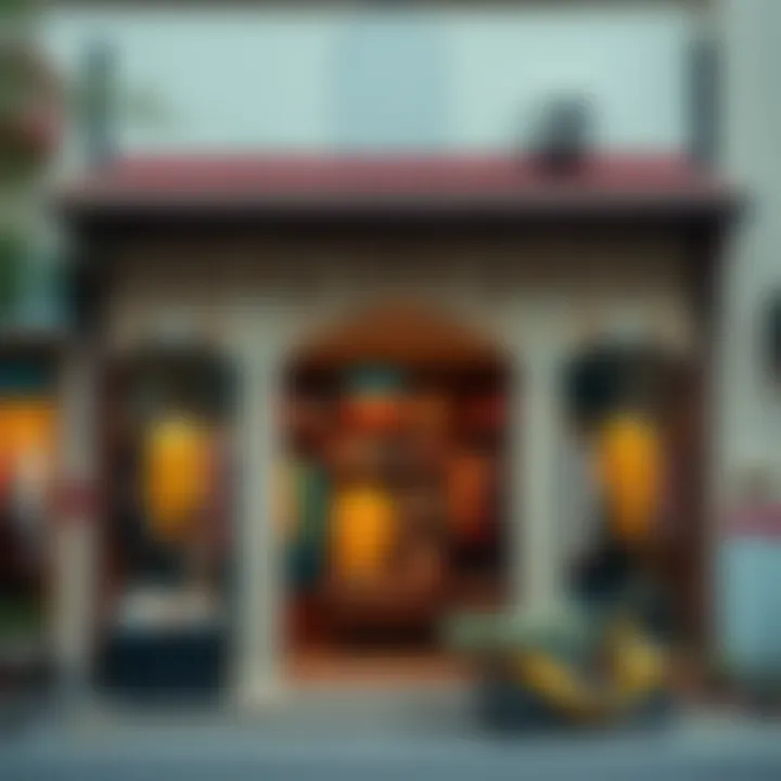 Shopfront showcasing traditional garments