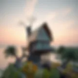 Architectural design of the treehouse concept