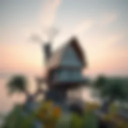 Architectural design of the treehouse concept