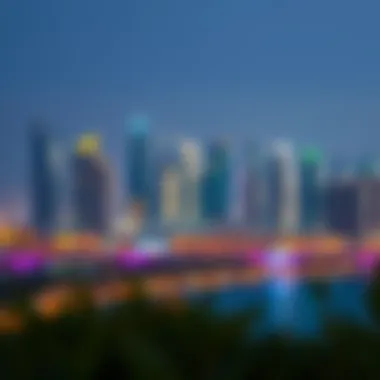 Vibrant Dubai skyline highlighting Treo Homes' location