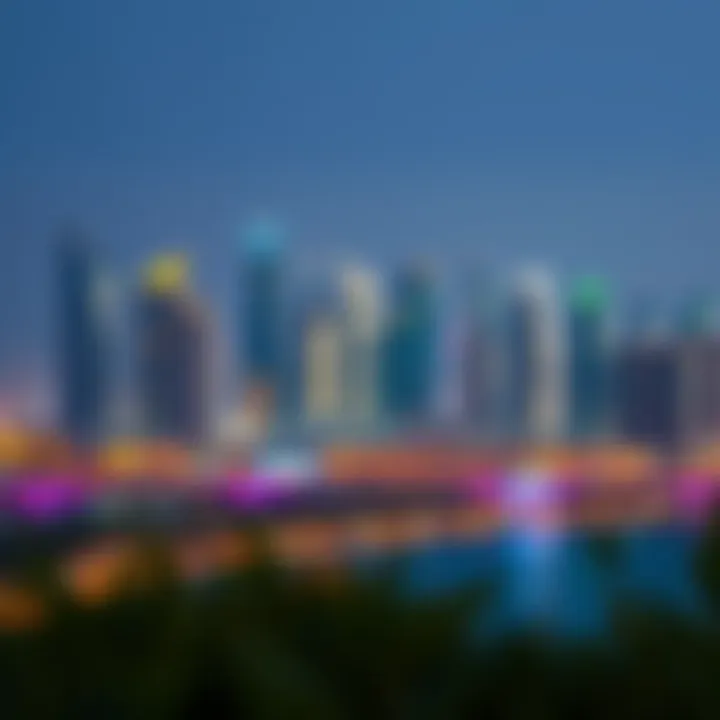 Vibrant Dubai skyline highlighting Treo Homes' location