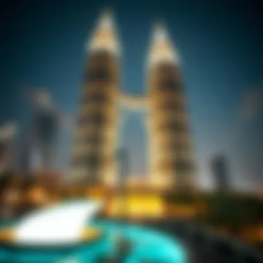 Historical Significance of the Twin Towers Historical context showcasing the development of the Twin Towers