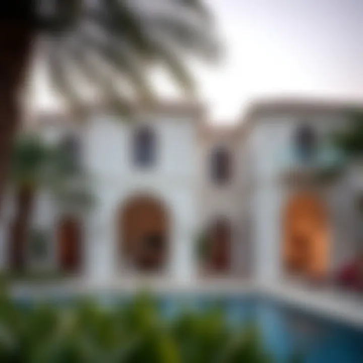 Exquisite Villa Design in Mankhool Luxurious villa exterior in Mankhool