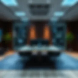 Virtual office workspace setup