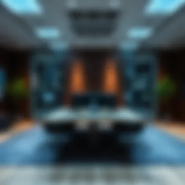 Virtual office workspace setup