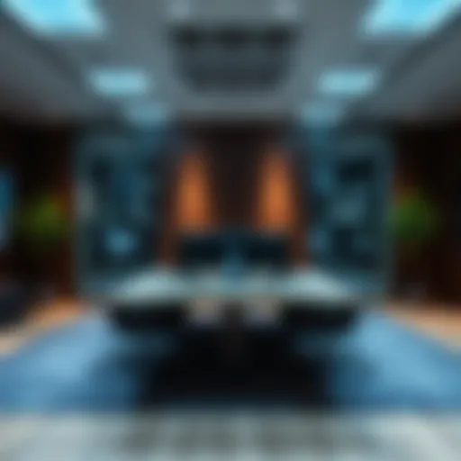Virtual office workspace setup