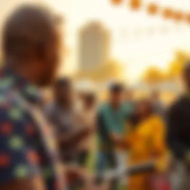 Community Unity at Family Day A community gathering promoting unity and cultural exchange.