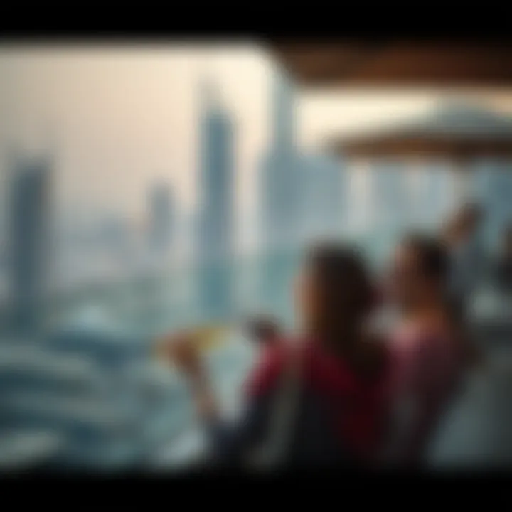Expats enjoying a holiday in UAE