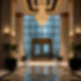 Luxurious entrance of Intercontinental Residence