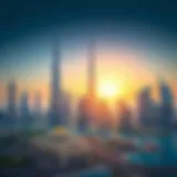 Stunning skyline view of Dubai showcasing architectural marvels