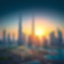 Stunning skyline view of Dubai showcasing architectural marvels