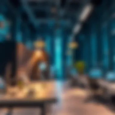 Innovation in UAE's Technology Sector Innovative technology workspace representing the tech sector