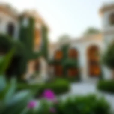 Architectural elegance of Ivy Secret Garden with modern design elements