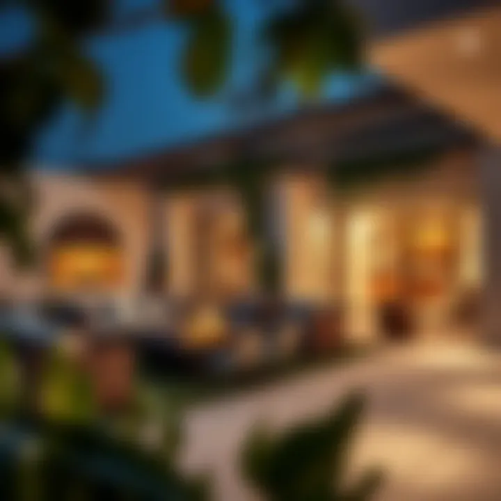 Luxurious lifestyle experience at Ivy Secret Garden, featuring beautifully designed outdoor spaces
