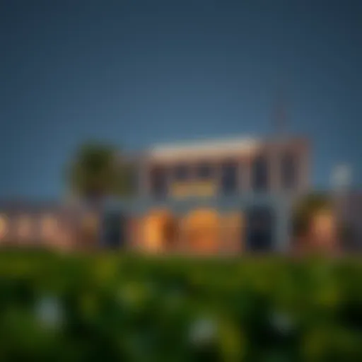 Jebel Ali Police Station exterior view