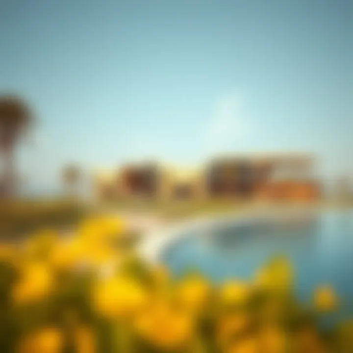 Conceptual design of recreational areas and parks on Jubail Island