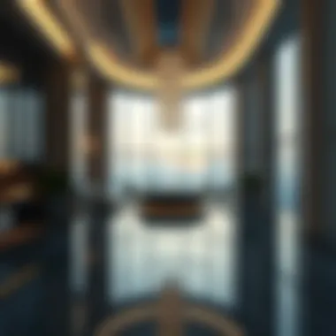 Luxurious amenities at Latifa Tower