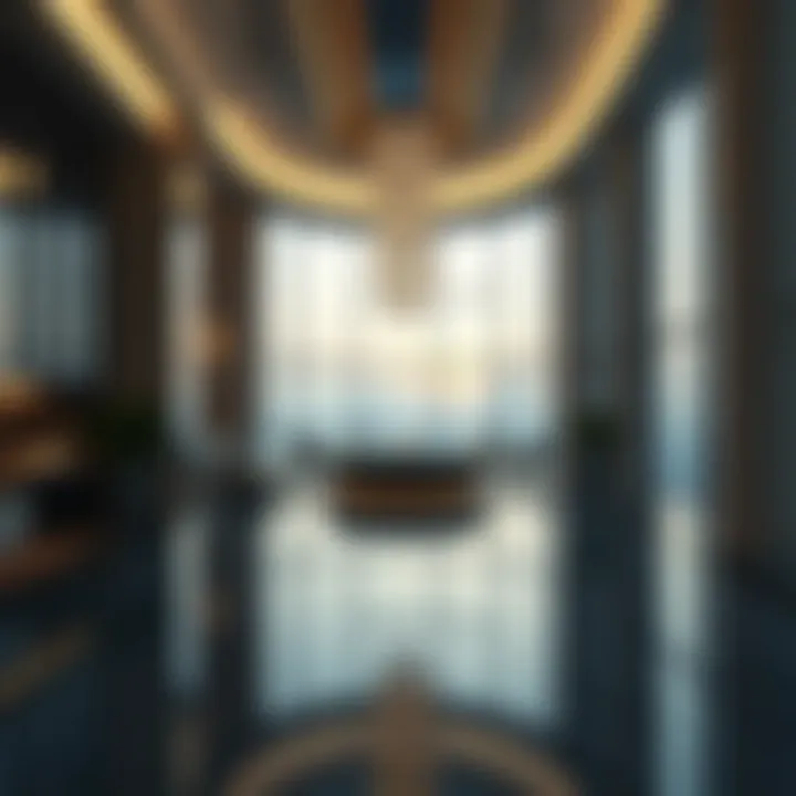 Luxurious amenities at Latifa Tower