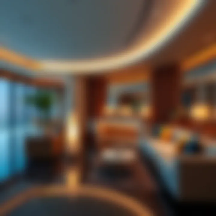 Luxurious amenities available at Leva Hotel Mazaya Centre