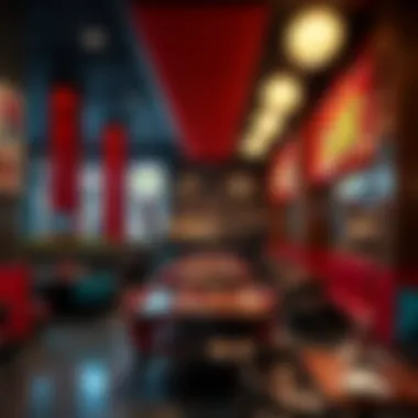 Vibrant Atmosphere of Lulu Express Interior layout of Lulu Express highlighting its vibrant atmosphere