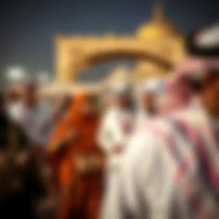 Cultural gathering showcasing local traditions in Madinat Zayed