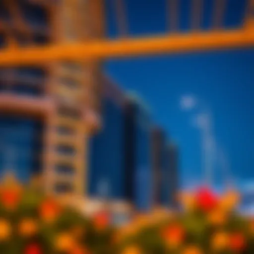 Stunning architectural design of Marina One