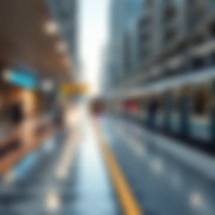 Infographic illustrating the relationship between metro accessibility and property values
