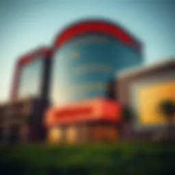 Stunning exterior view of Mirdif City Center showcasing modern architecture