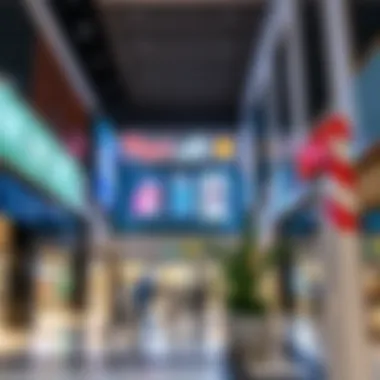 Retail Diversity at Mirdif Shopping Center Modern shopping center in Mirdif highlighting retail diversity