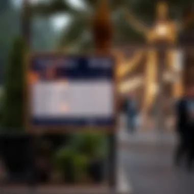 Understanding Entry Fees at Mushrif Park Signboard detailing entry fees and ticket categories