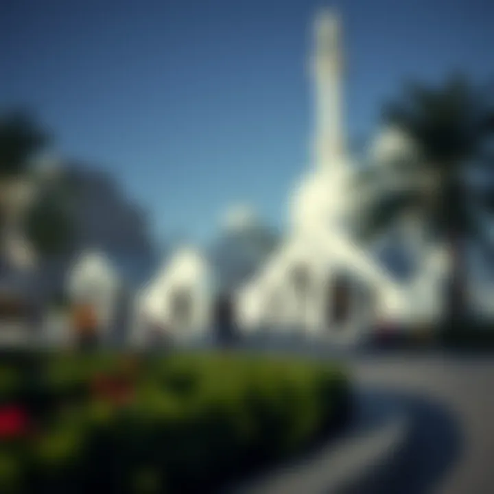 Recreational Activities in Mushrif Park Visitors enjoying recreational activities within the park