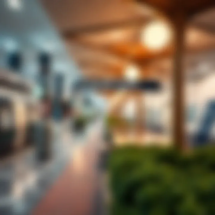 Nearby amenities surrounding Al Qiyadah Metro Station