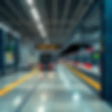 Map of transport connections linked to Al Qiyadah Metro Station