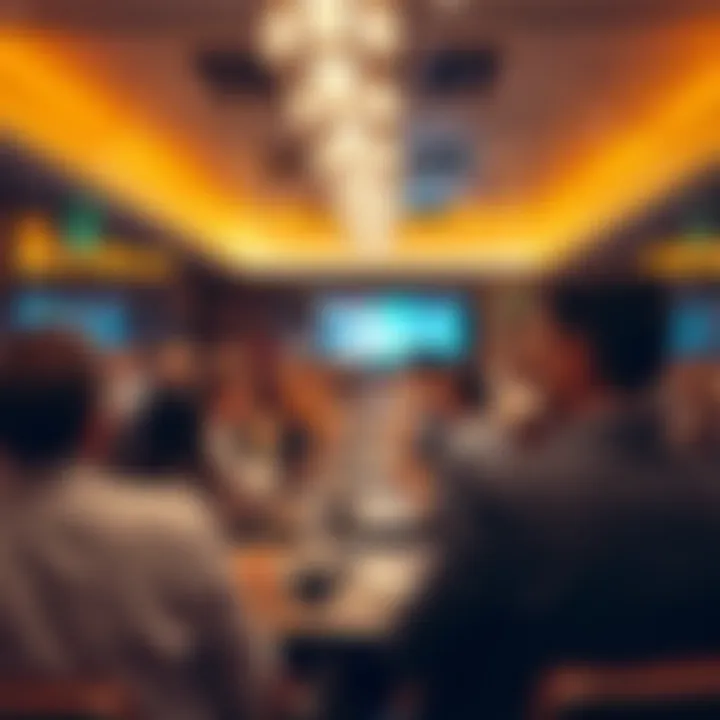 Networking event in Dubai showcasing professional connections