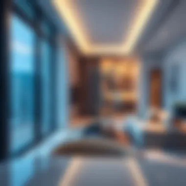 Contemporary Apartment: Design Trends in the Emirates Modern apartment interior reflecting contemporary design trends