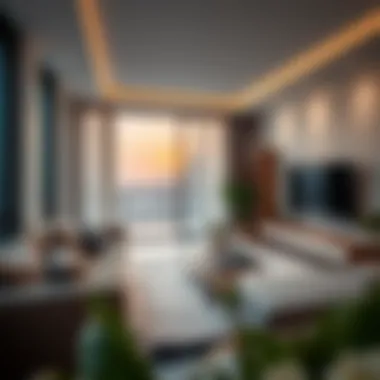 Accommodations for Freelancers in Dubai A modern apartment reflecting the lifestyle of expatriates and freelancers in Dubai.