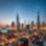 A stunning view of Dubai's skyline showcasing modern architecture and innovation.