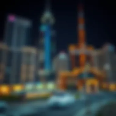 Property Locations Impacted by NOL A map indicating various property locations in Dubai