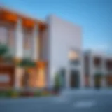 Exterior view of Newlands School in Al Warqa