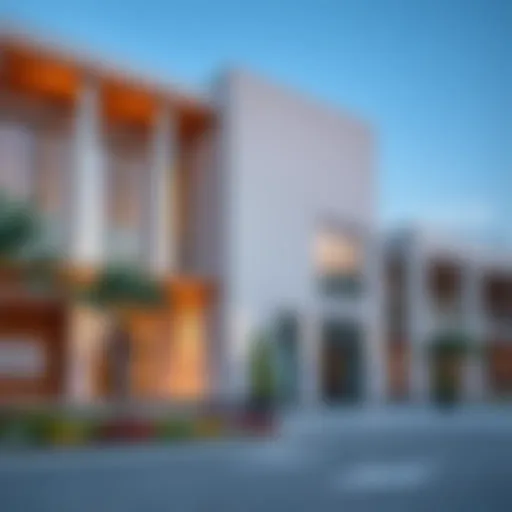 Exterior view of Newlands School in Al Warqa