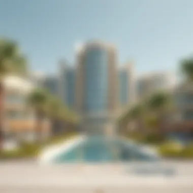 Conceptual design highlighting eco-friendly features of Palm Jebel Ali