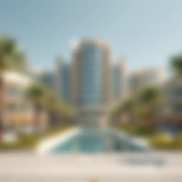 Conceptual design highlighting eco-friendly features of Palm Jebel Ali