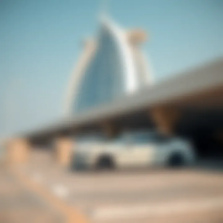 Accessible parking features at Burj Al Arab