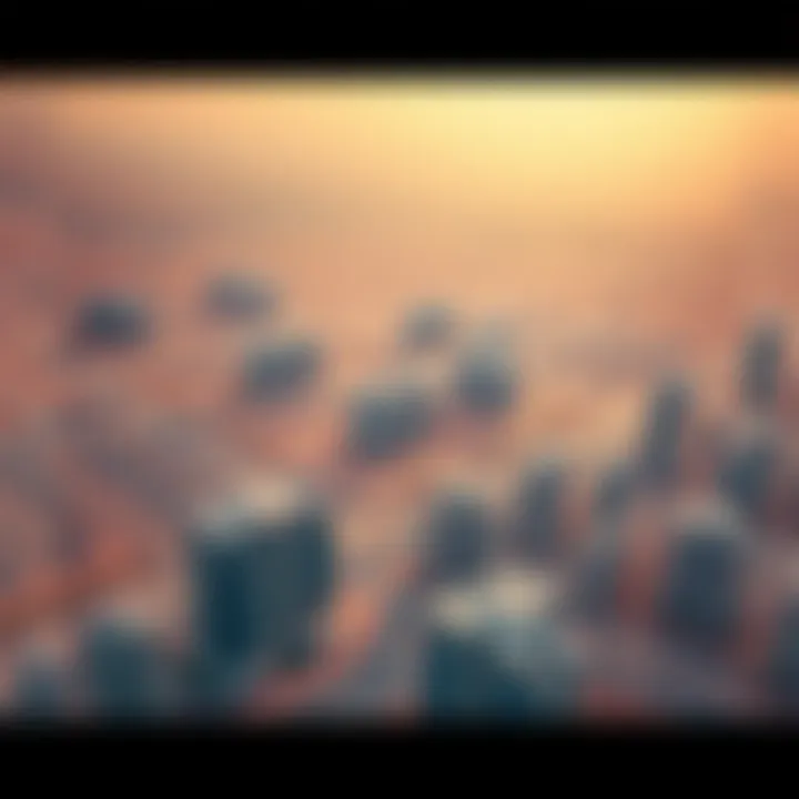 Aerial view of the Project Zayed development site, illustrating land utilization