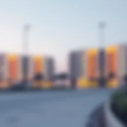 Architectural rendering of Project Zayed for Housing showcasing modern design