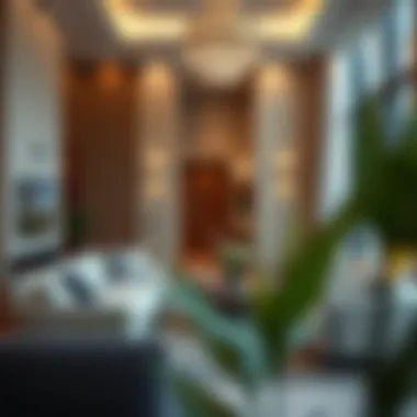 Interior Features of Project Zayed Residences Interior design showcasing a typical residence within Project Zayed