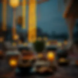 A serene dawn scene symbolizing Suhoor preparation