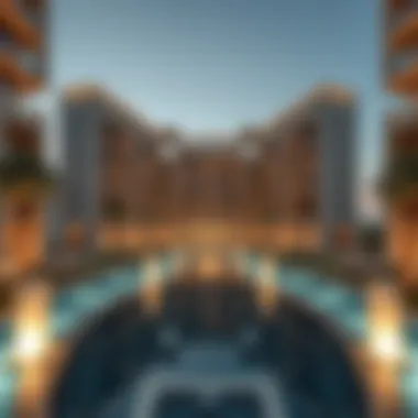 Stunning architectural view of Ritaj Dubai